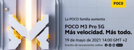 POCO M3 Pro 5G將于5月19日推出